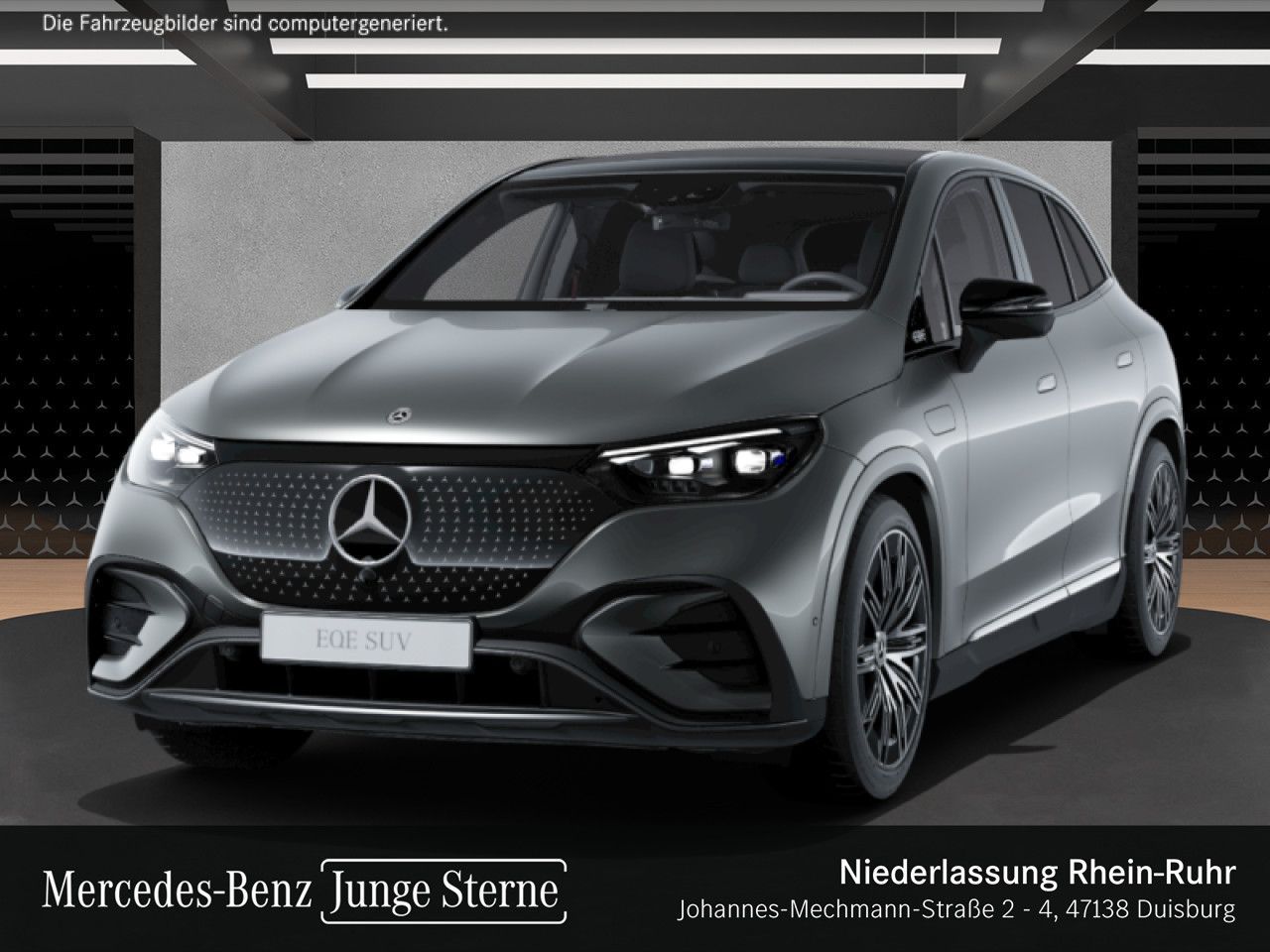 Mercedes-Benz EQE 300 SUV AMG PREM. AHK NIGHT BURM PANO 21 foto 2