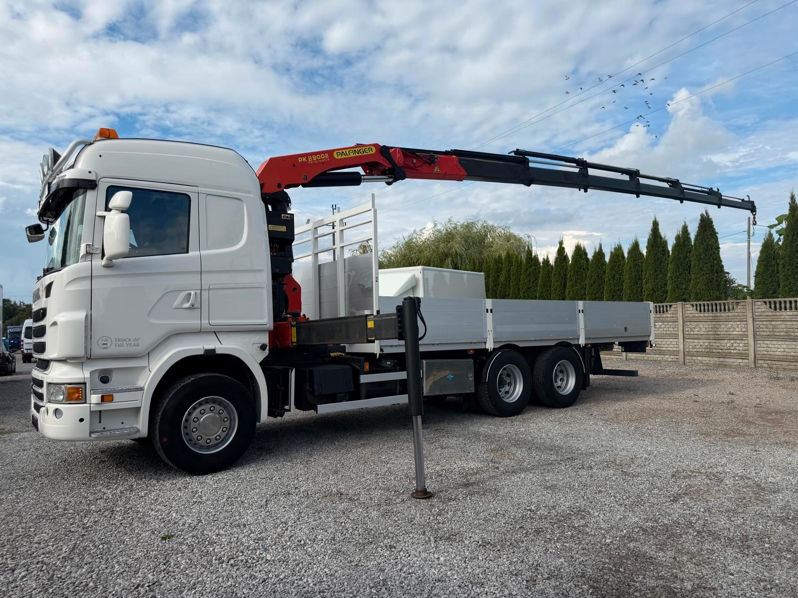 Scania R480 / 6x2 / Kran Palfinger PK 29002 /