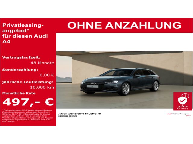 Audi A4 Avant 40 TDI quattro Navi virtual LED