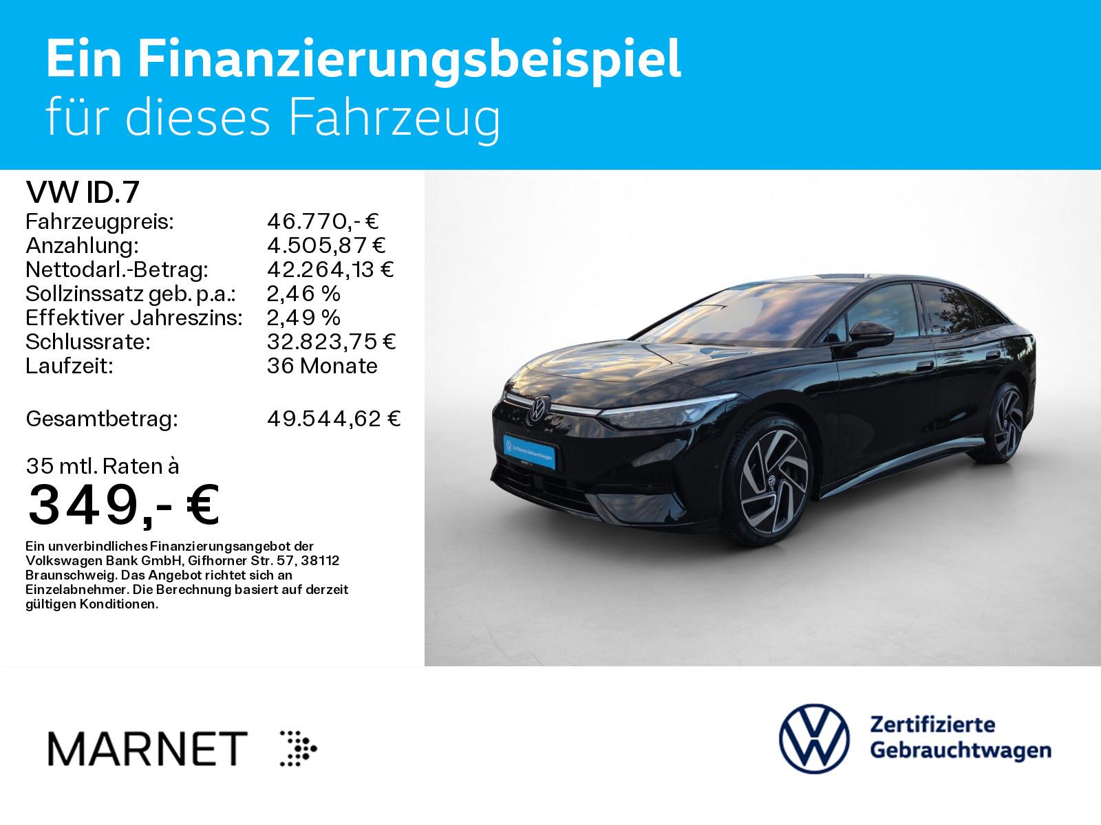 Volkswagen ID.7 Pro Black Style *Navi*Wärmep*IQ-Light*IQ-Dr