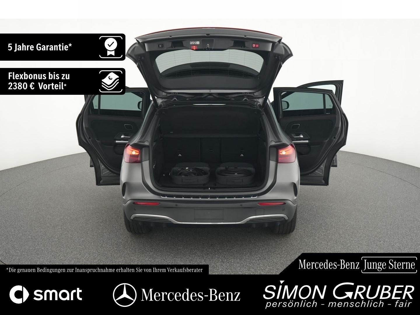 Fahrzeugabbildung Mercedes-Benz EQA 250+ AMG Pano HUD Burm LED Ambi 360 AHK