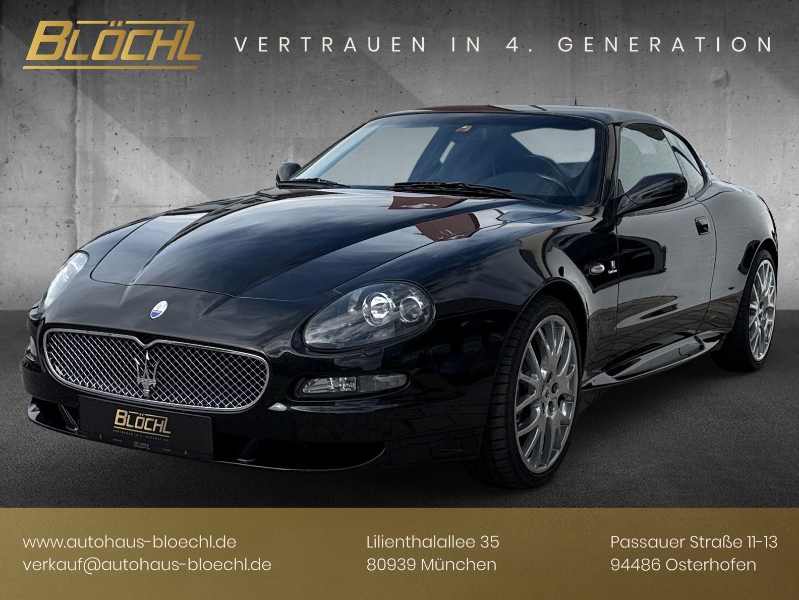 MASERATI Gransport*Dt.Auto*TOP Zustand – Ansicht 1 von 17