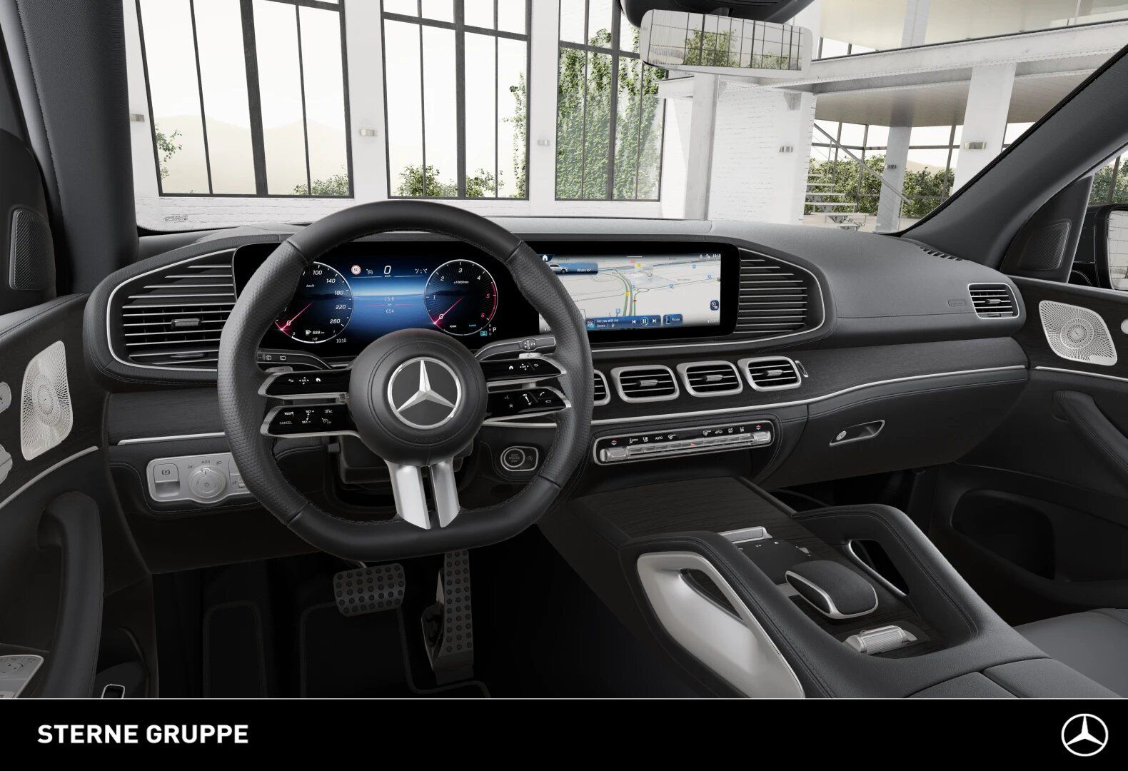 Mercedes-Benz GLE 450 d 4M AMG NIGHT AHK Pano Distr Memo StHzg foto 4
