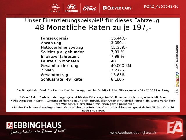 Opel Corsa F e Edition Fernlicht-Assistent Tempomat