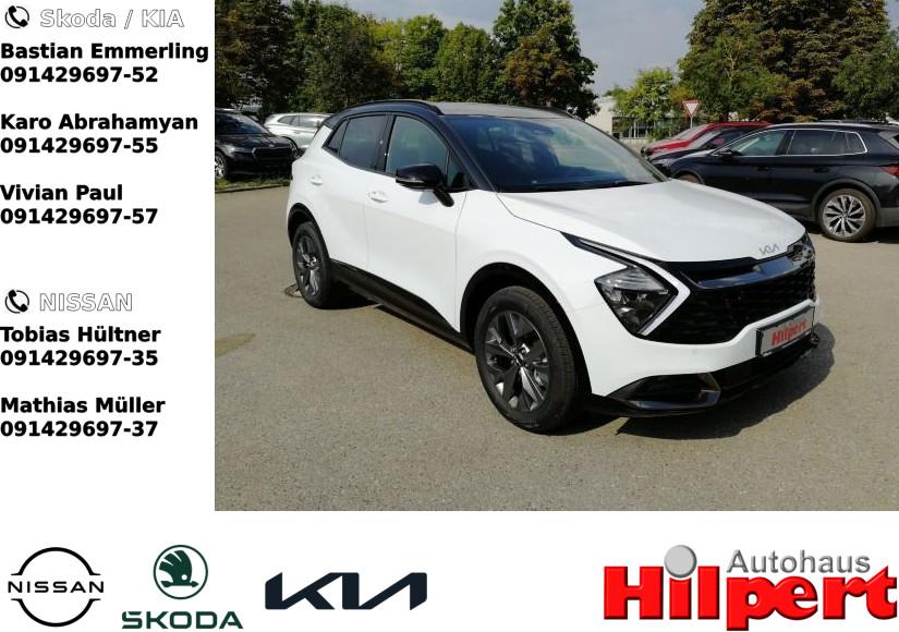 Kia Sportage SPORTAGE 1.6T Hybrid+Allrad+Dach schwarz+AHKuppl