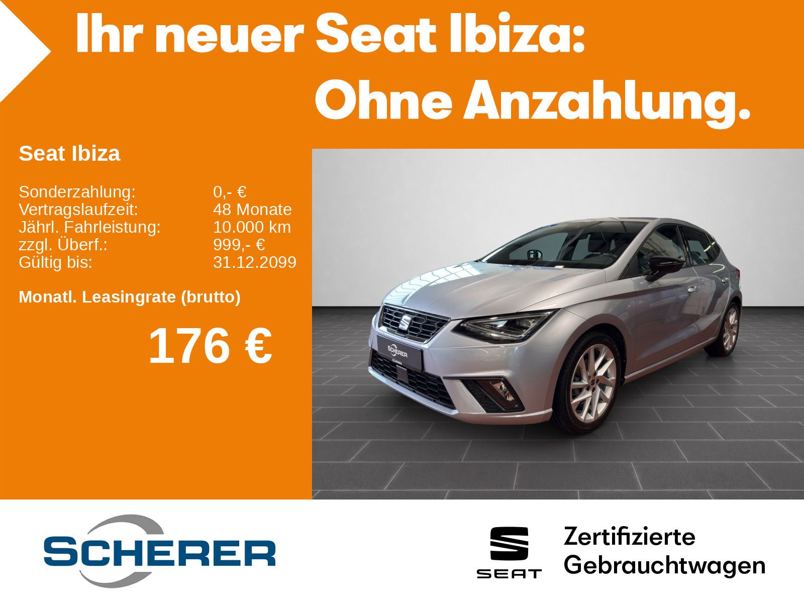 Seat Ibiza FR 1.0 TSI Navi Full LED SHZ PDC hinten Fu