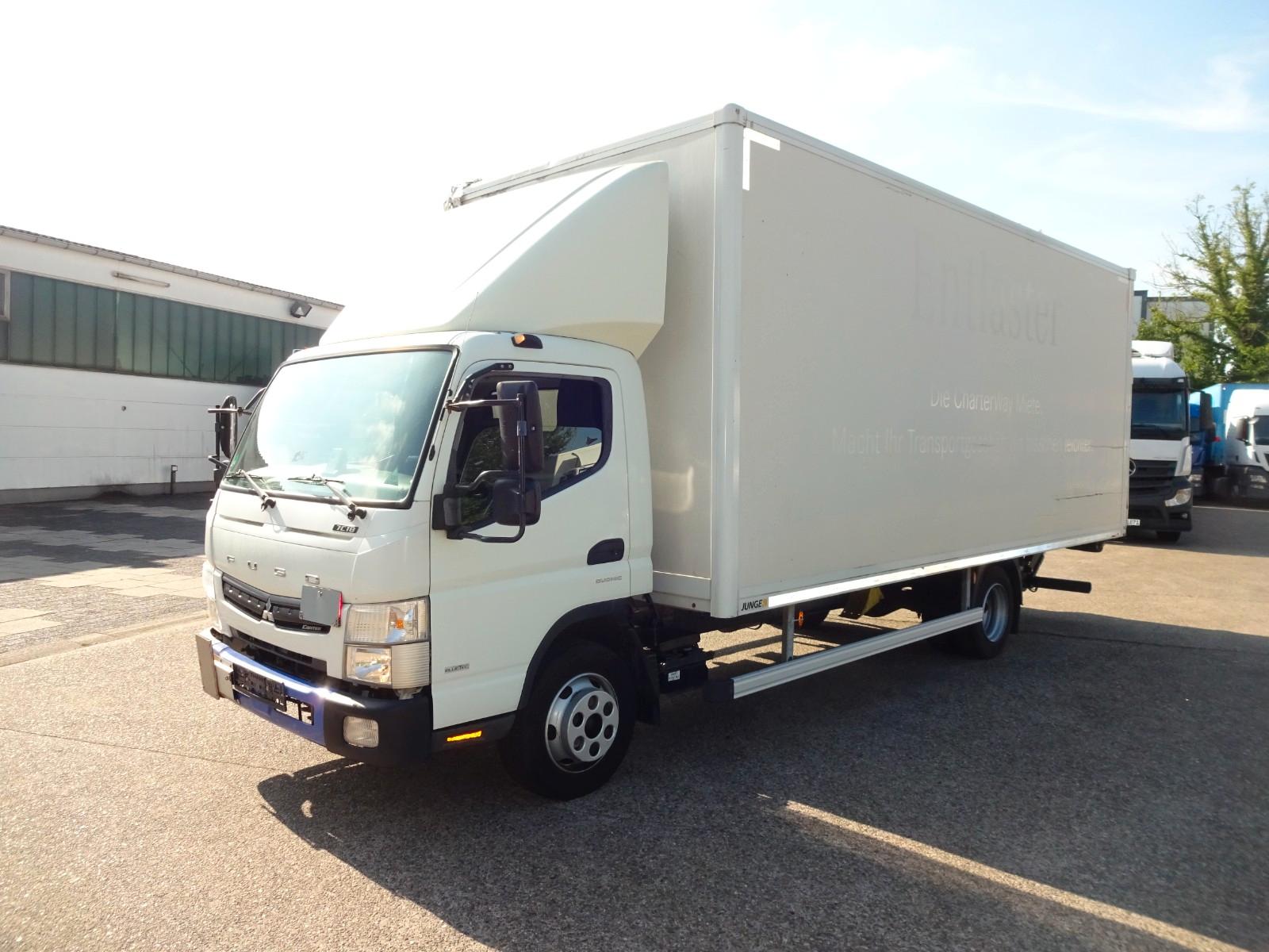 FUSO Canter 7C18 Koffer, LBW, Klima, NL 3210kg, Autom
