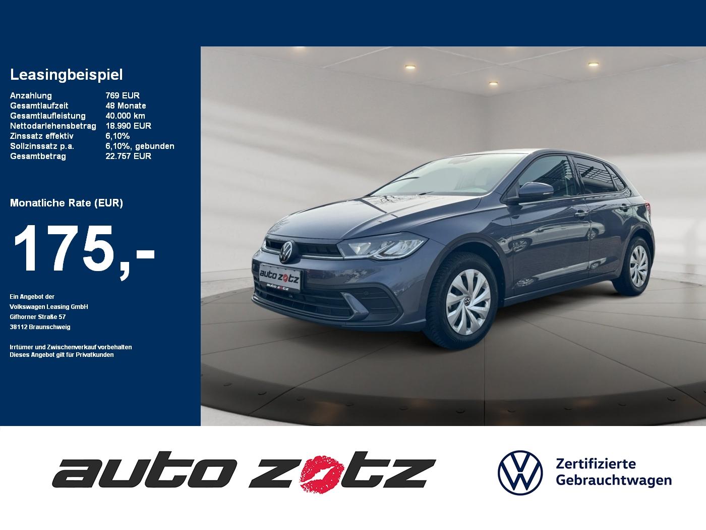 Volkswagen Polo Life 1.0 TSI PDC,Virtual,ACC,LED,Navi,SHZ