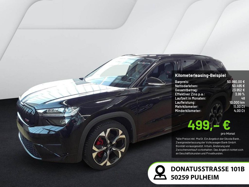 Skoda Kodiaq 2.0 TSI RS 4x4 HUD AHK 360° 7-SITZER PANO