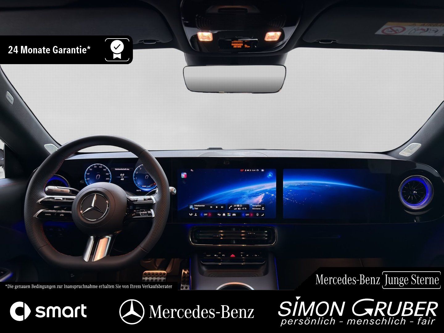 Fahrzeugabbildung Mercedes-Benz CLA 220 AMG Night Superscreen Pano Burm MBeam