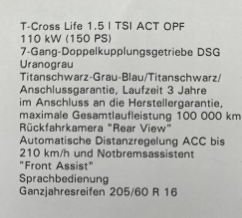Volkswagen T-Cross