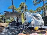 Hobby De Luxe 560 KMFe - sehr gepflegt! 3er Stockbett - Hobby Kmfe