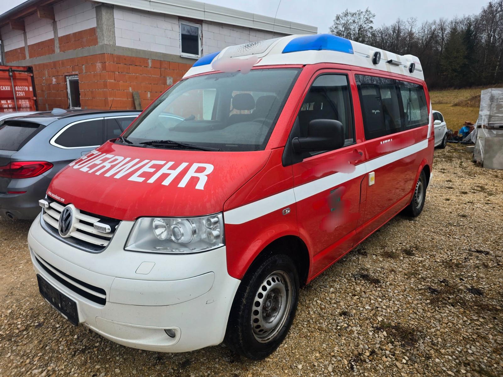 Volkswagen T5 4x4 Seikel Sperre Klima Sthzg Xenon Feuerwehr