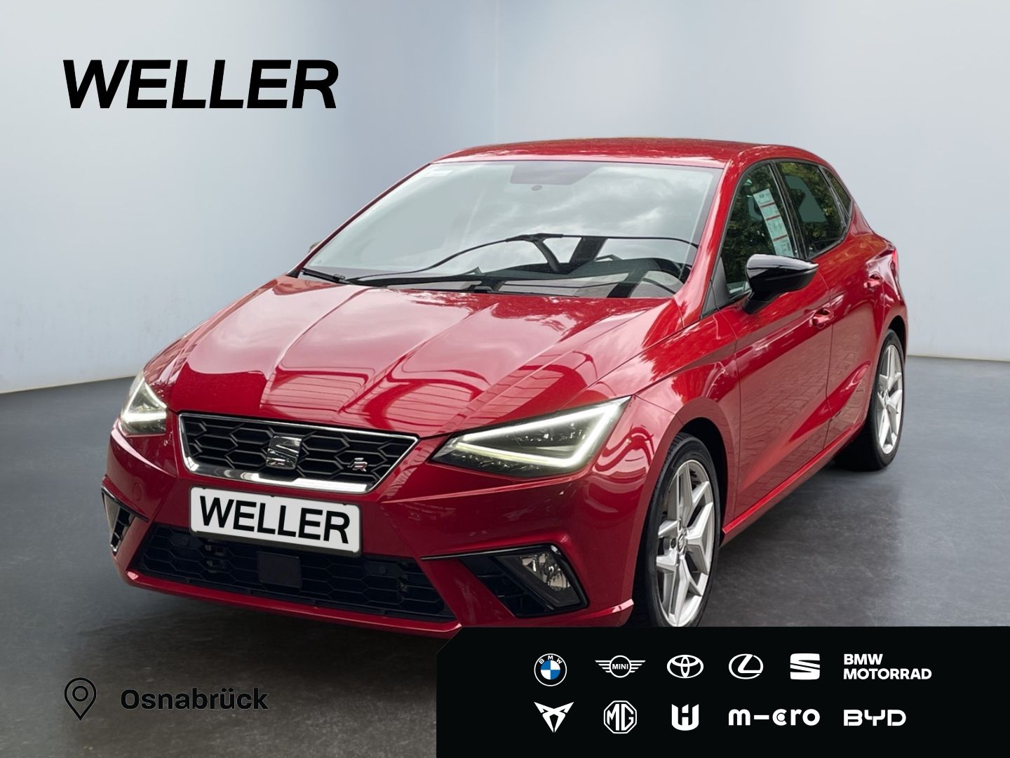 SEAT Ibiza FR 1.5 TSI *LED*CarPlay*PDC v+h*SHZ*Navi*