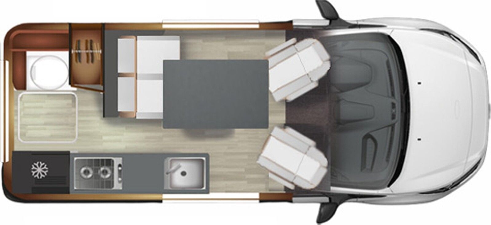 Fahrzeugabbildung Westfalia New Kelsey 136 PS Solar, AHK, Markise