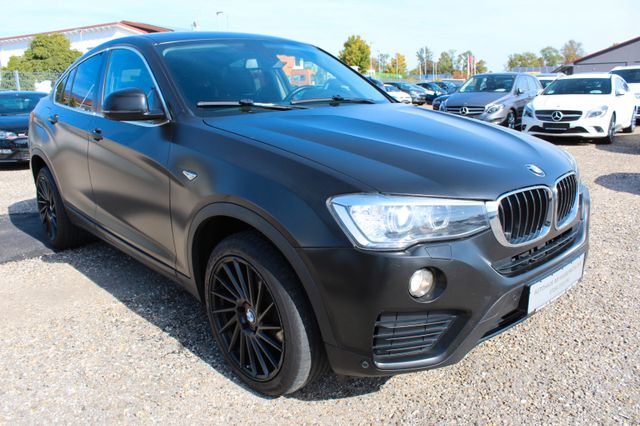 BMW X4 xDrive20d*MattFOLIERT*NAVI*Bi-Xenon*PDC vo+hi