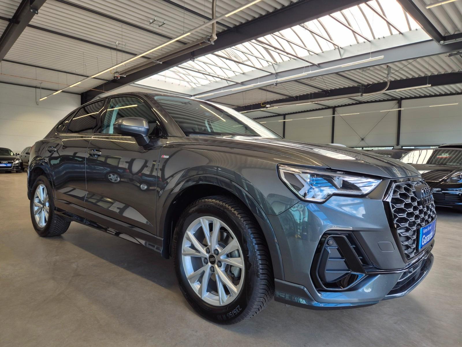 Audi Q3 SPORTBACK SLINE SPURPAKET TEMPOMAT AHK 1.HAND
