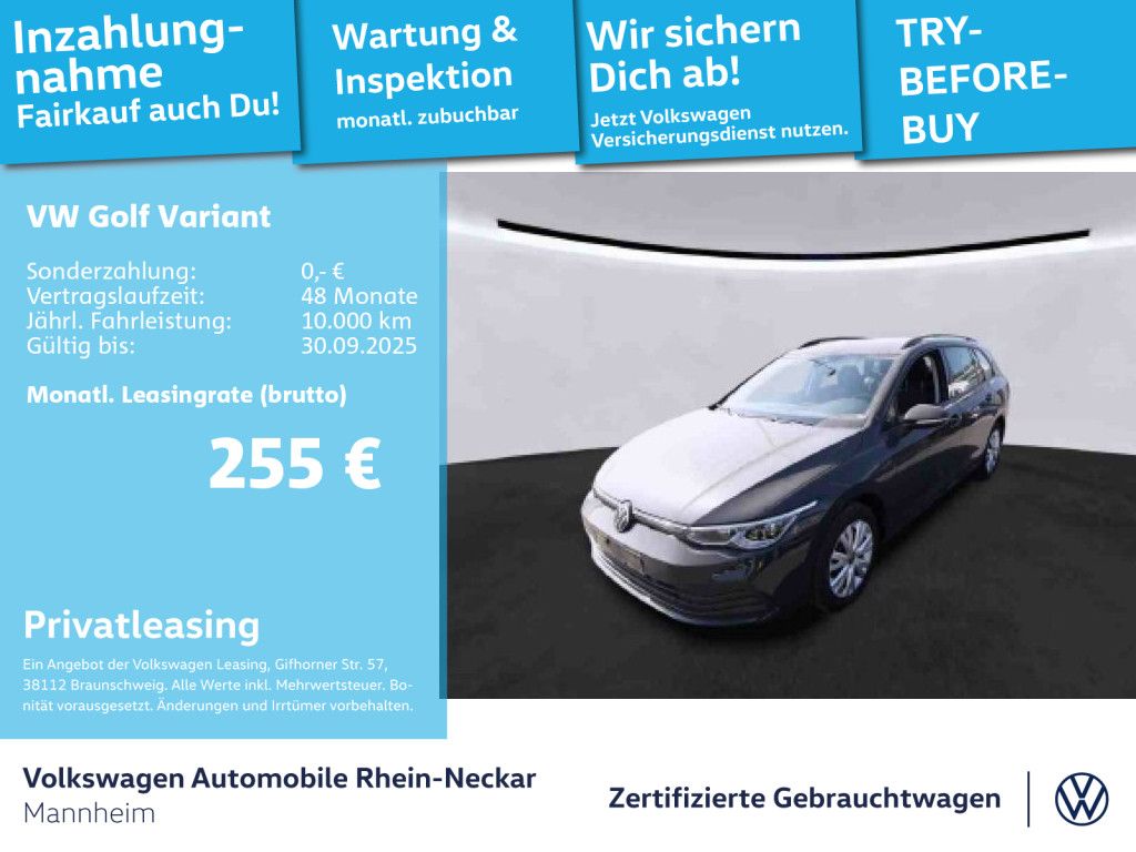 Volkswagen Golf Variant VIII 2.0 TDI Life AHK Navi LED uvm