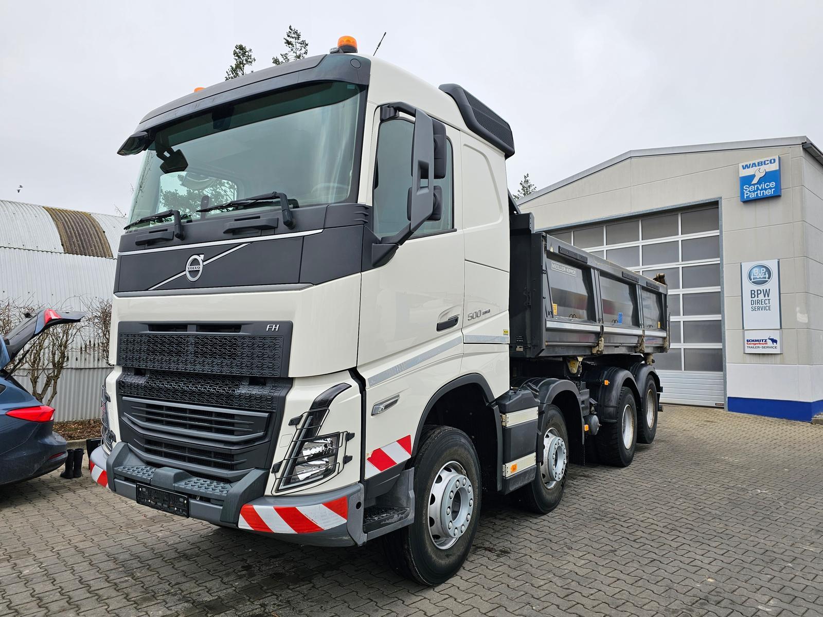 Volvo FH 500 8x4 DSK New*Meiler,Liftachse,Bordma,VDS*
