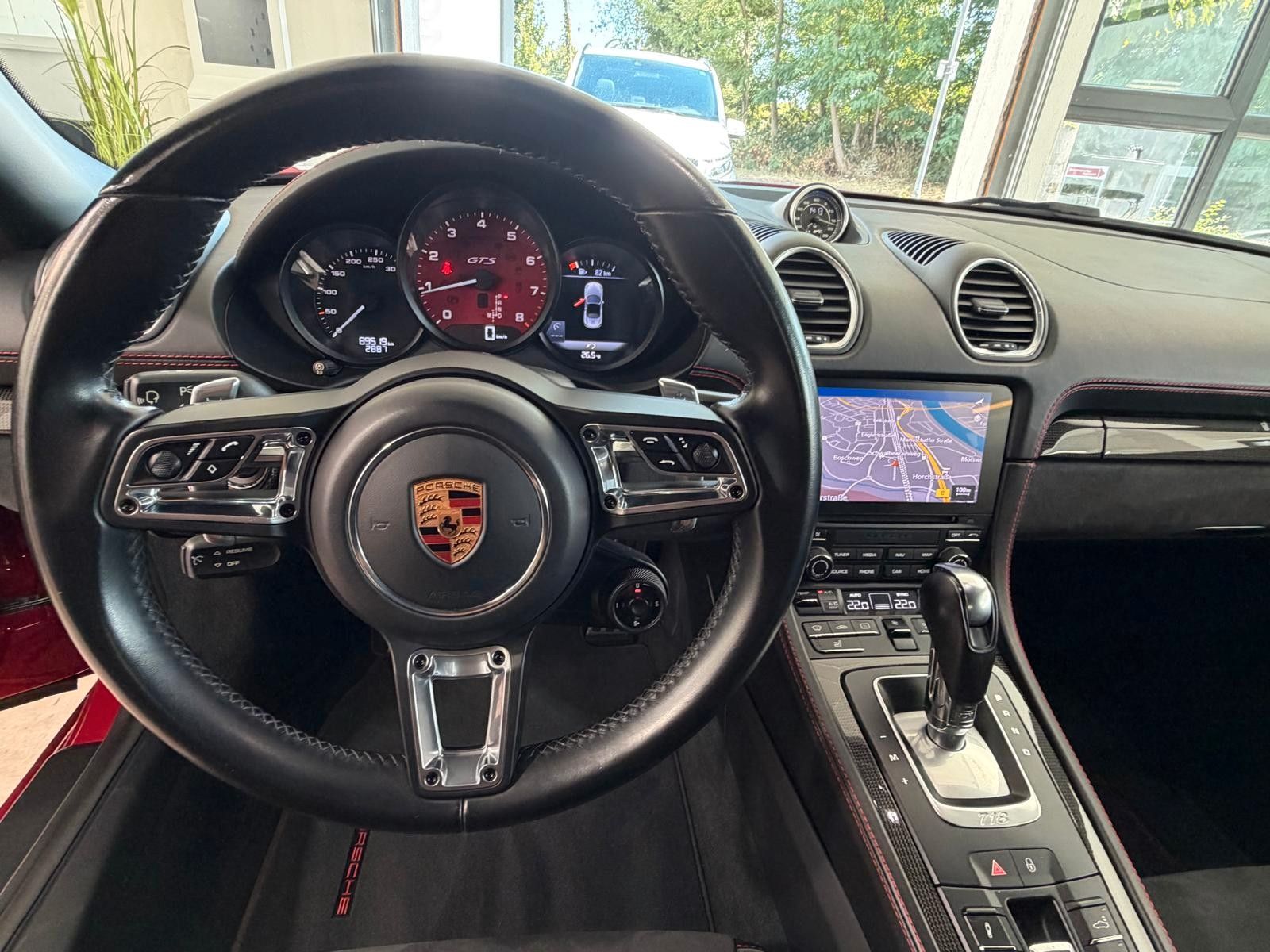 Porsche Boxster 718 GTS Klappe Chrono Approved Carplay foto 23