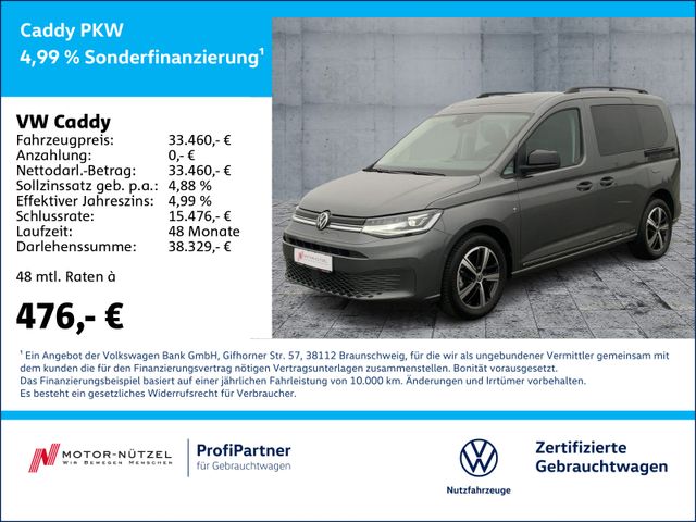 Volkswagen Caddy 1.5TSI DARK LABEL LED+NAV+PANO+AHK+7-SITZE