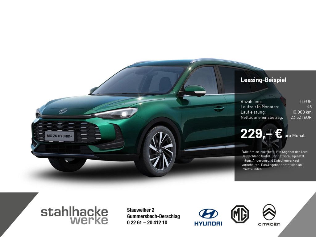 MG ZS Hybrid Luxury Automatik 197PS Preis nur gülti
