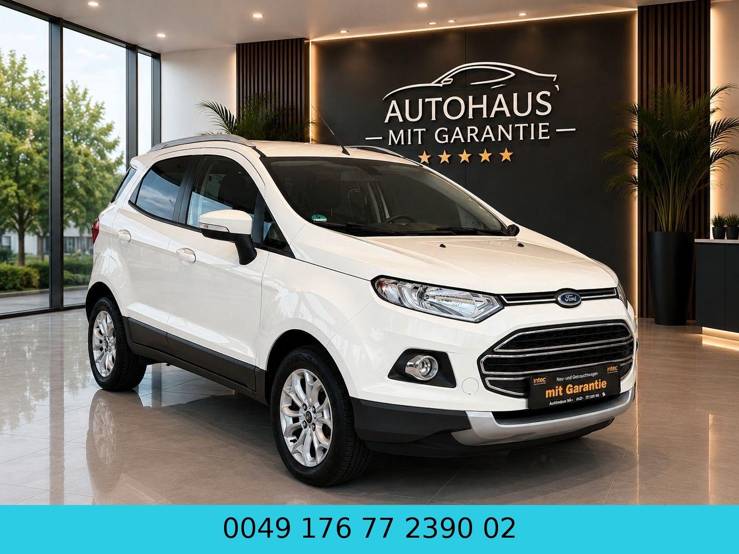 Ford EcoSport Titanium*SERVICE NEU*TÜV NEU*SHZ*KLIMA*