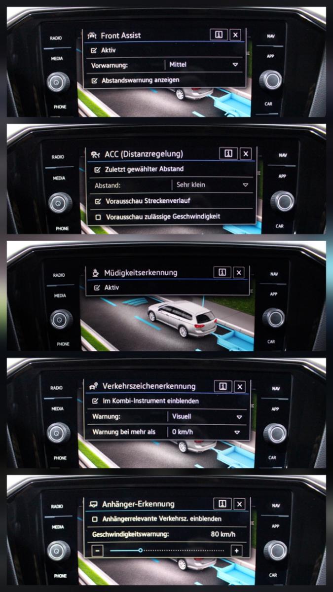 Volkswagen Passat 4M R Line Matrix Virtual STDHZG AHK ACC