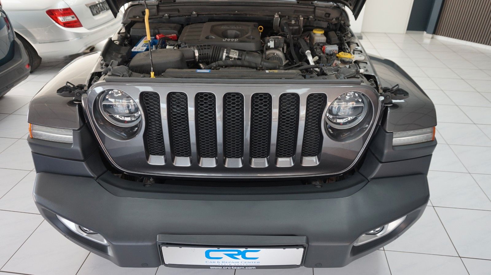 Fahrzeugabbildung Jeep Wrangler Unlimited Sahara TÜV neu Cabrio