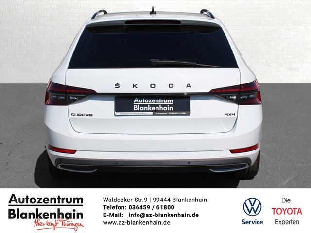 Superb Combi 2,0 TDI  Sportline 4x4 AHK*el.Heck.