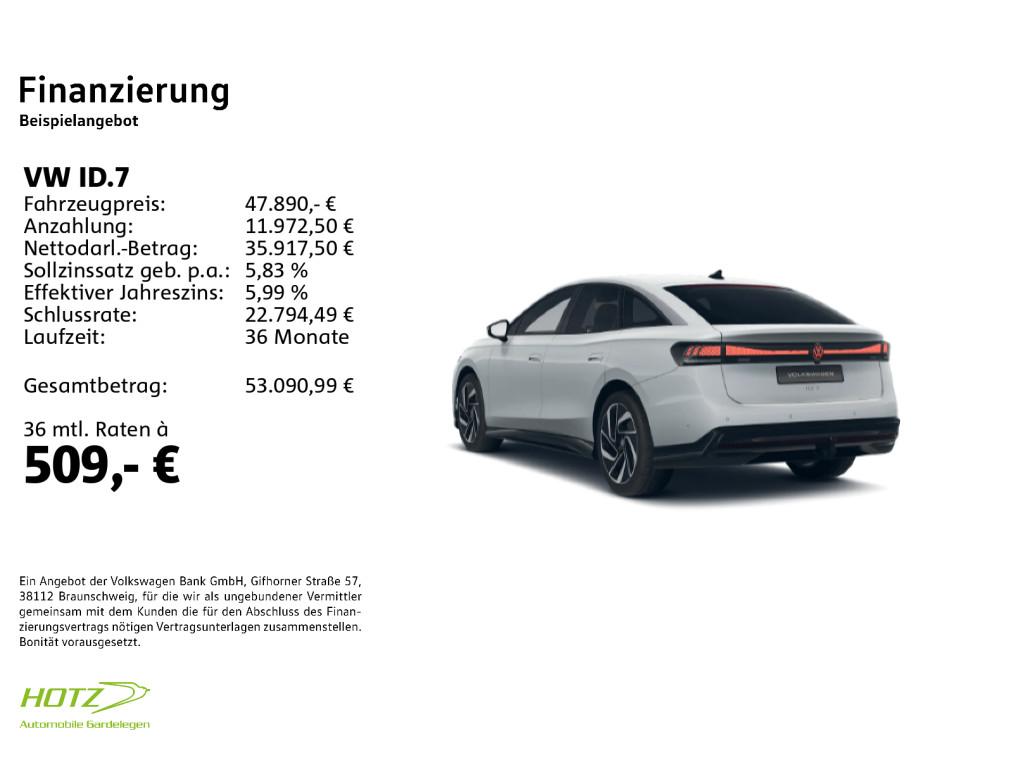 Volkswagen ID.7 Pro NAVI/AHK/KAMERA