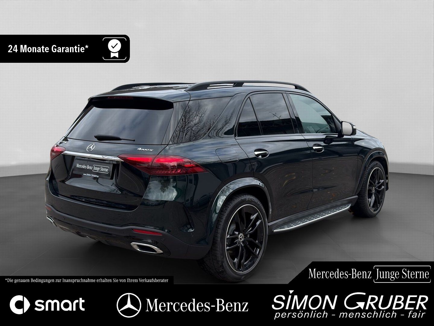 Fahrzeugabbildung Mercedes-Benz GLE 450 4M AMG Night MBeam Burmester AHK 22Zoll