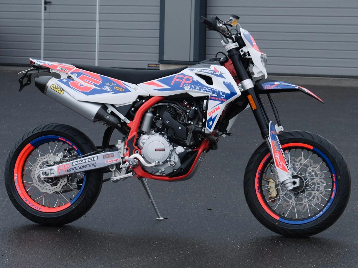SWM SM 500 R Supermoto KTM EXC Optik