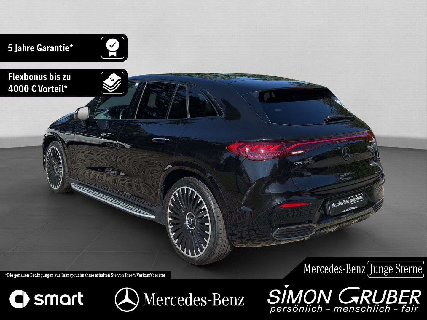 Fahrzeugabbildung Mercedes-Benz EQE 43 4M SUV AMG Pano Nappa HUD Hyper HAL 3D
