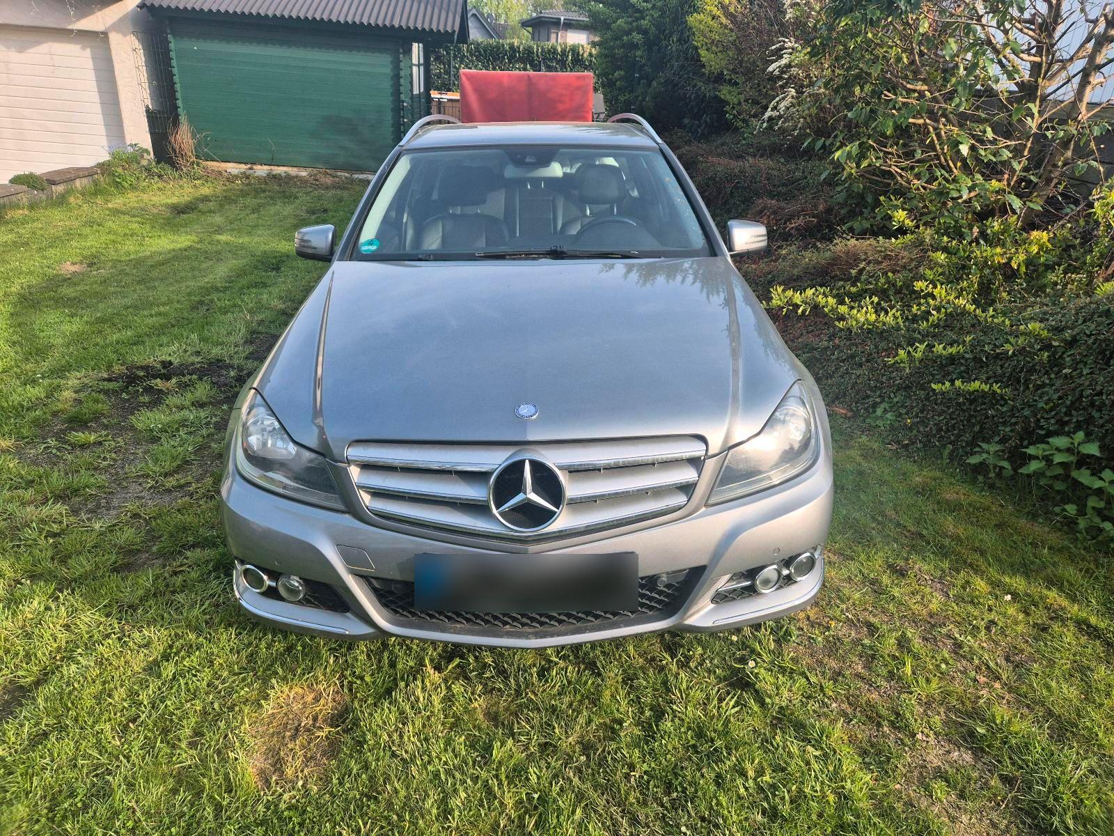 Mercedes-Benz C220 2011 — rear view