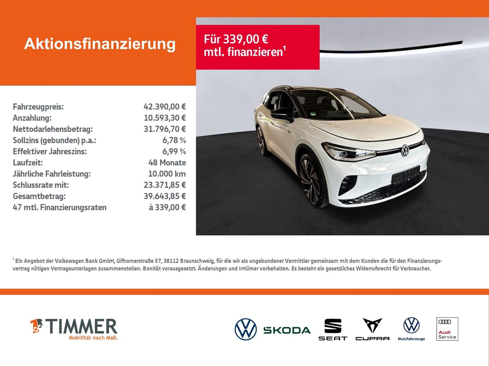 Volkswagen ID.4 GTX 4M 82kWh +AHK +WÄPU +PANO +IQ.LIGHT +TO imagem 2