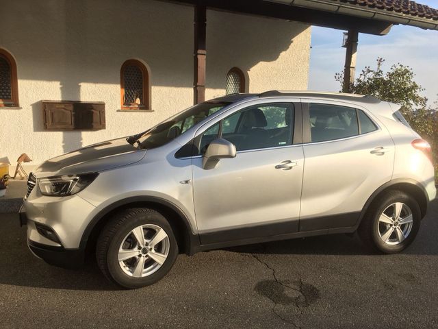 Opel Mokka X Ecotec Silber Scheckheftgepflegt