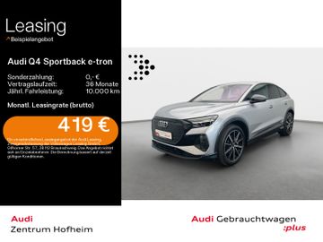 Audi Leasingangebot: Audi Q4 Sportback e-tron 45 advanced*AR-HUD*Matrix*Vi