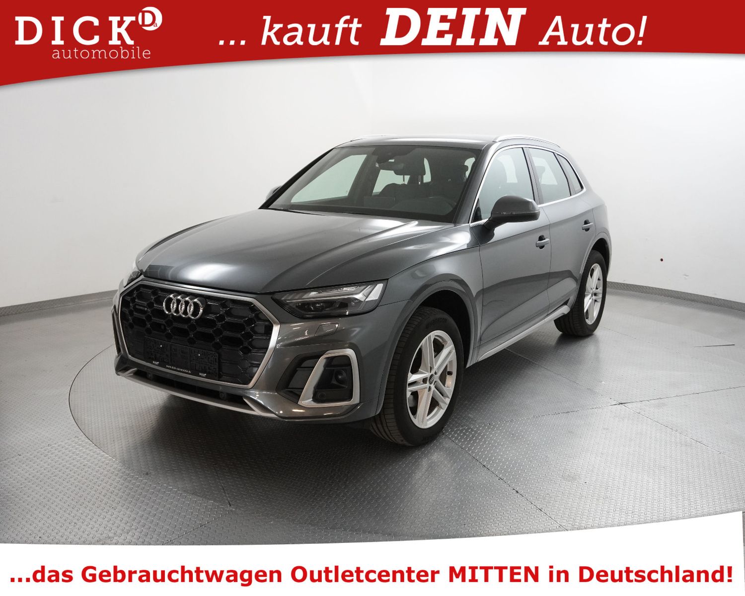 Fahrzeugabbildung Audi Q5 40d Quatt 2X S LINE SPORT+MATRI+VIRTU+KAM+AHK