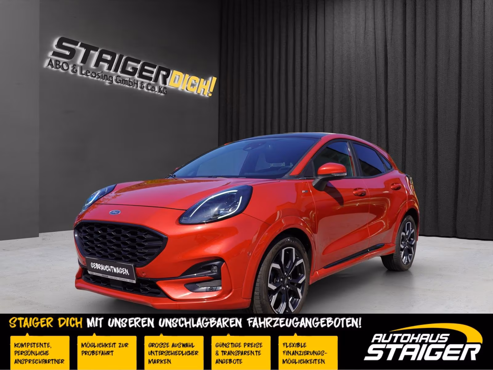 Ford Puma 1.0|St-line X|LED|B&O Soundsystem|Pano|