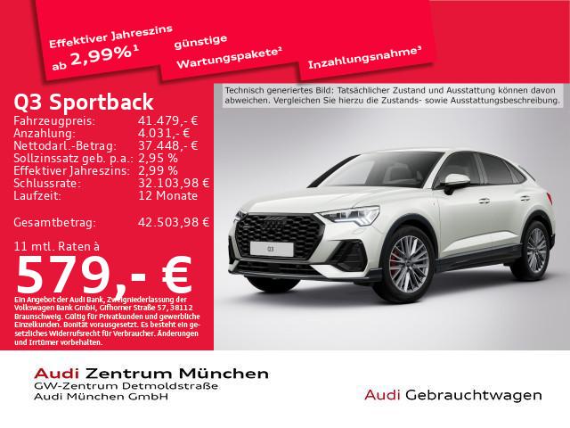 Audi Q3 Sportback 45 TFSI qu. S tronic 2x S line Virt