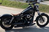 Harley-Davidson Street Bob Custom, schwarz, tief, laut - HARLEY-DAVIDSON STREET BOB CUSTOM