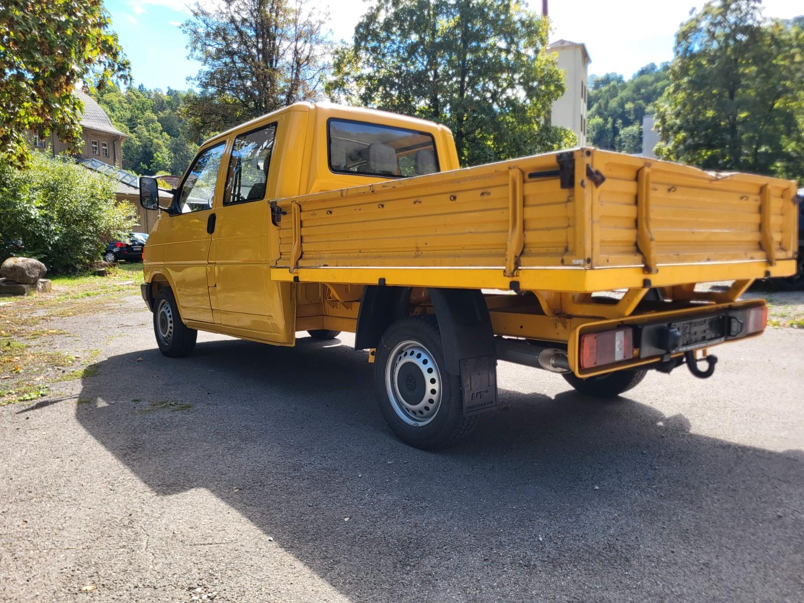 Volkswagen T4 Doka Pritsche Tip Top Service u. TüV neu!