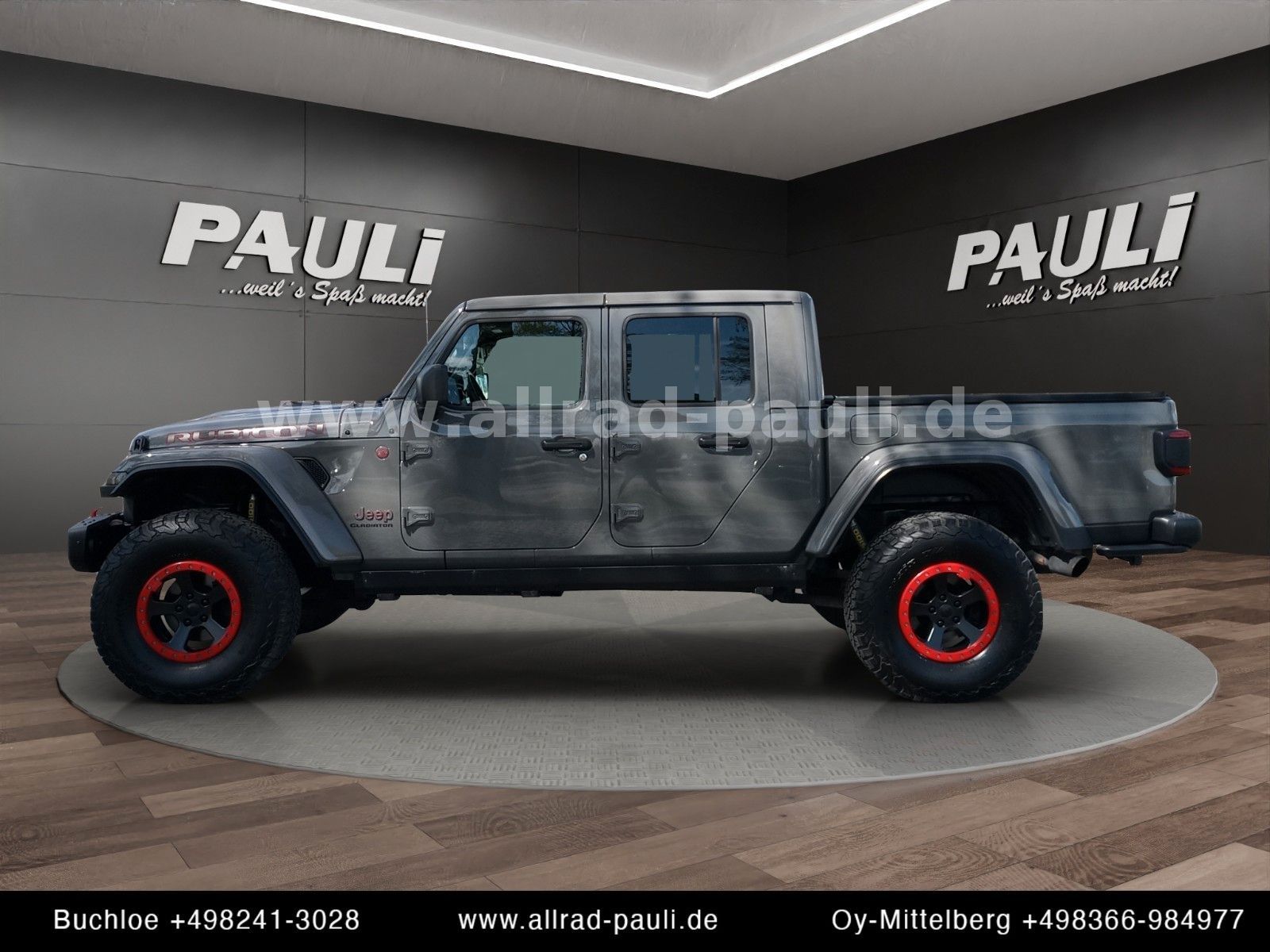 Jeep Gladiator 6.4 V8 Rubicon | Fahrwerk, LPG