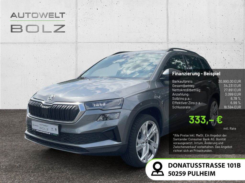Skoda Karoq 1.5 TSI Selection KAMERA ACC LED NAVI AHK