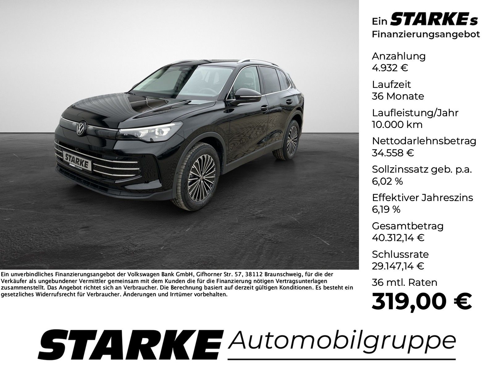 Volkswagen Tiguan 2.0 TDI DSG Elegance  Navi LED Kamera PDC