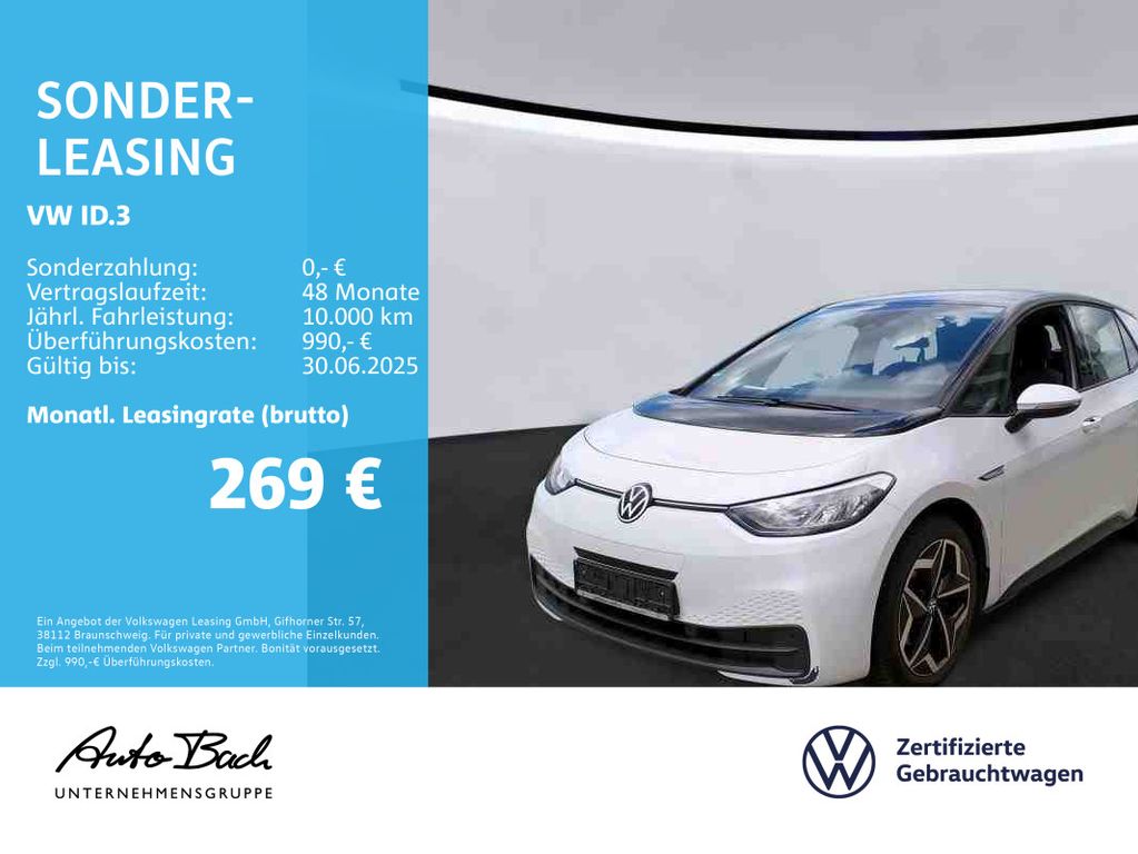 Volkswagen ID.3 Pro Performance Automatik, Navi, LED, App-C