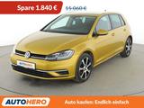 Volkswagen Golf VII 1.0 TSI Sound Aut.*NAVI*LED*ACC*PDC*SHZ - : Gelb