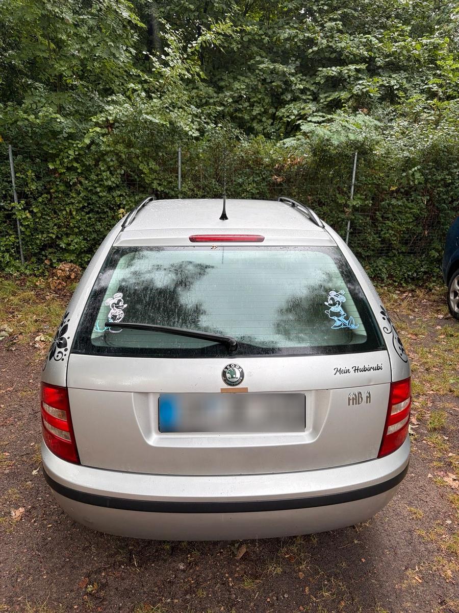 Skoda Fabia 2004 — rear view