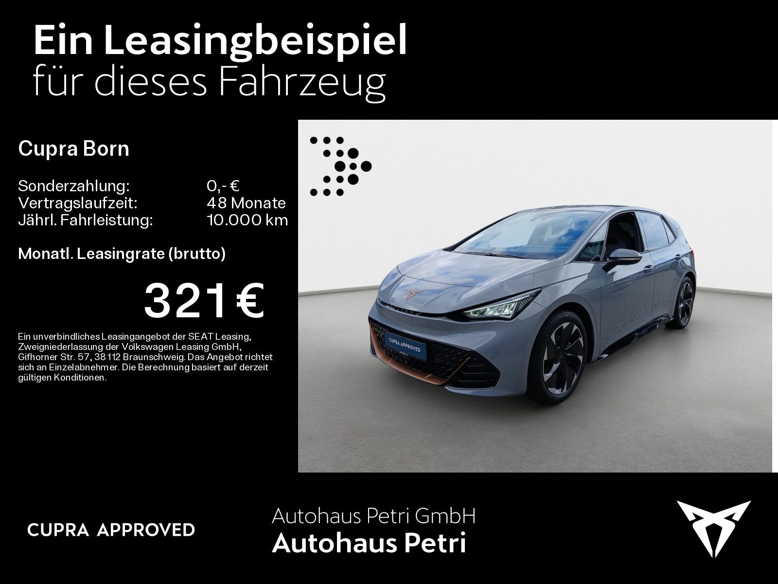 Cupra Born *APP*SHZ*58kWh*19ZOLL*LED*ALLSEASON* imagem 2